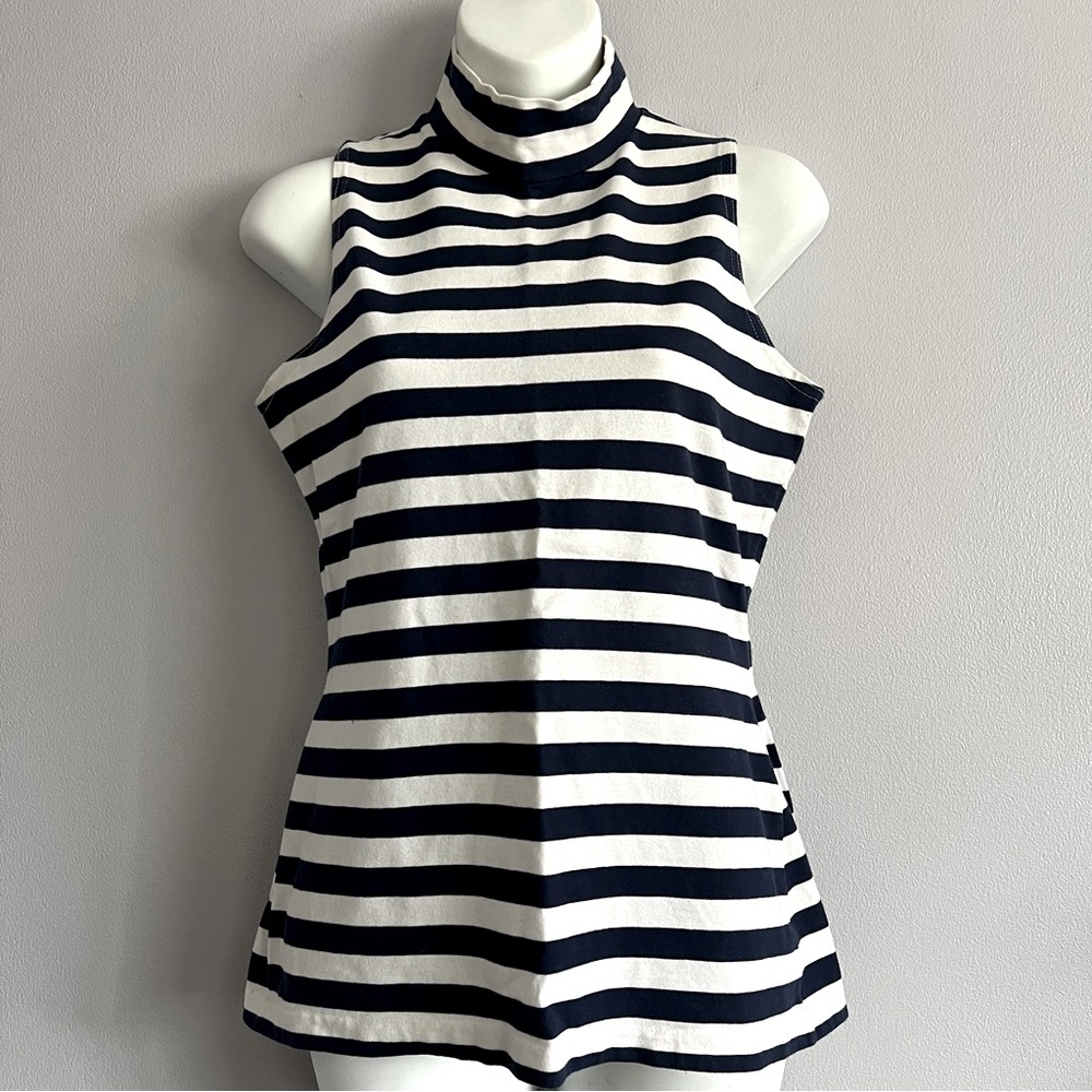 LEW MAGRAM | STRIPED TURTLE NECK